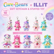 ILLIT JAPAN POP UP CARE BEARS MD OFFICIAL STUFFED TOY MASCOT CHARM
