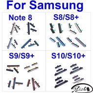On / Off Power Button & Volume Button For Samsung Galaxy S8 S9 S10 Plus + Bixby Side Key Button For 