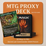 MTG PROXY DECK : 20 Ways to Win Secret Lair Commander 2024 Precon
