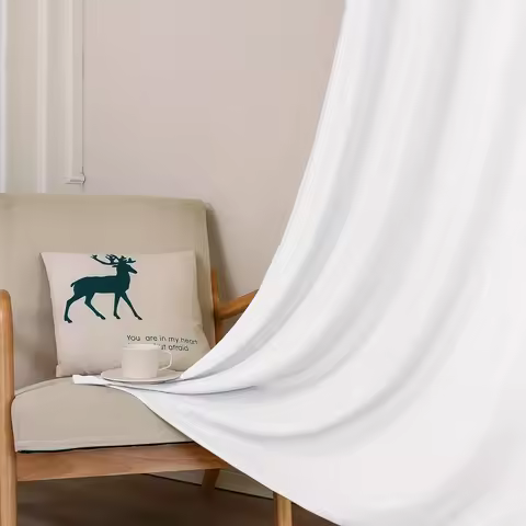 35x90in*2pcs Large Size Window Treatment Home Decoration Curtains, Room Decor, Bedroom, Kitchen, Stu