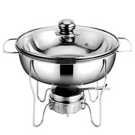 Soup Warmer 28Cm Stainless Steel Round Soup Warmer/
