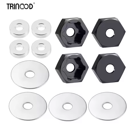 TRINOOD 12mm To 17mm /17mm to 24mm Wheel Adapter Drive Hub Combiner Hexagonal Hex Hole Adapters Conv