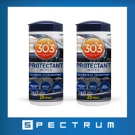 [Bundle of 2] 303 Automotive Protectant Wipes - 25 pieces per bottle