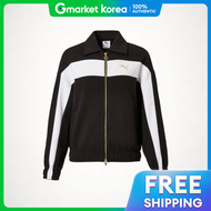 PUMA | เสอแจคเกต Puma T7 Relax Cropped Track Jacket - สดำ รน PKI63396001 1642883