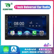 7Inch 2 Din Android 2.5D Touch Screen Octa Core Car Multimedia Radio Video Player Universal Stereo Carplay For VW Hyunda