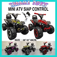 ATV BUDAK SIAP CONTROL MOTOR BUDAK KID RIDE ON MINI ATV MOTOR ELEKTRIK BUDAK 儿童越野摩托车 ATV CAS