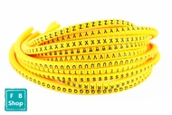 【Fast-selling】 300pcseach50pcs Ec-0 Ec-1 Ec-2 Ec-3 6sq.mm U-Z Uvwxyz English Letter Label Network Wi