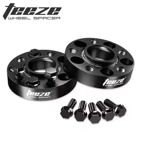 2PCS 25mm 5x130 71.6 M14 x 1.5 For Audi e-tron GT / Q7 2005-2014 Flange Plate Wheel Spacers Aluminum