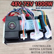 ST CONTROLLER SEPEDA LISTRIK / MOTOR LISTRIK 48V-72V 1000W BLDC