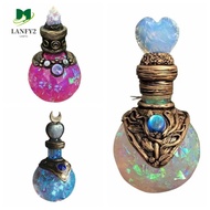 ALANFY Moon Magic Potion, Cosplay Mermaid Witch Glass Ball, Round Flask Potion Bottle Victorian Medi