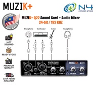 Muzik Q22 Sound Card + Audio Mixer Premium Sound Card Professional Hi-Fi Sound Card High Quality Sou