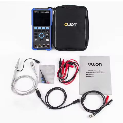 Owon Hds242s Hds272s Handheld Digital Scope Meter 2ch 40mhz 70mhz