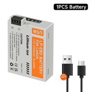 PALO LP-E8 LP E8 Rechargeable Battery With USB Type-C interface Fast Charge For Canon EOS Rebel T3i 