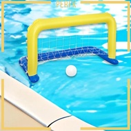 [Perfk] Inflatable Pool Beach Ball Set, Inflatable Beach Ball Goal, Lake Water Sports