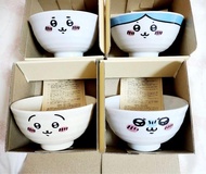 全新現貨 chiikawa 碗 陶瓷碗 茶碗 木製碗 小可愛 飛鼠 兔兔 usagi momonga 吉伊卡哇