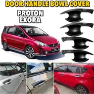Proton Exora Carbon Fibre Door Handle Cover Car Inner Bowl Pintu Accessories Aksesori Kereta