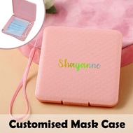 Customised Portable Mask Holder Case Storage Box Bag