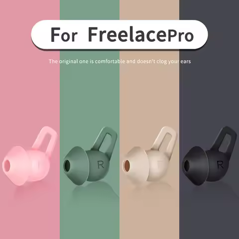 Silicone Ear Pads For Huawei Freelace Pro Wire Bluetooth Earphones Cushion Covers Caps Earphone Case