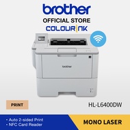 Brother HL-L6400DW 50ppm Mono Laser Printer A4 Auto Duplex Print NFC Card Reader Monochrome Laser Printer