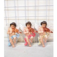 13cm RF Mini Violin Angel Statue 1pcs (6060) - Angel Statue - Spiritual Statue