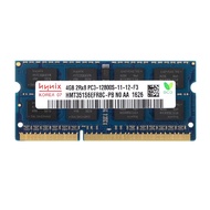 Hynix 4 GB DDR3 หน่วยความจำ Ram DDR3 SDRAM 4GB 1600 MHz 1.5V 204-pin 2Rx8 PC3-12800S SO-DIMM แล็ปท็อป DDR3 4GB โมดูล pc312800 หน่วยความจำโน้ตบุ๊ค