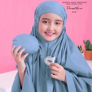 Bc-children's Worship Clothes Mukena rainbow traveling mini pouch rainbow size children 4 5 6 7 8 9 