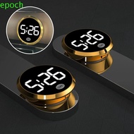 EPOCH Car Dashboard Clock, Touch-Activated Mini Digital Clock, Creative LED Time Display Mute Simple