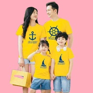Family shirt for 4 people, cotton family t-shirt, family beach couple outfit