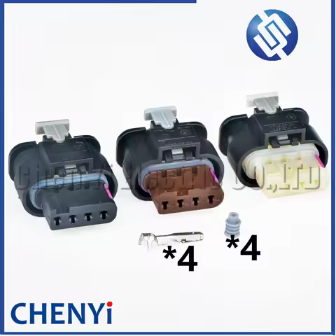 4 Pin Automotive waterproof connector Wire harness plug 4H0973704A 4H0 973 704 A 4H0973704 1-1718645