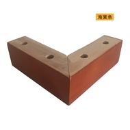 Sofa Feet Coffee Table Feet Cabinet Feet Solid Wood Feet 5cm Seven-Character Sofa Feet Bed Feet Tabl
