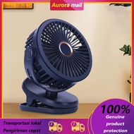 Portable USB Charging Mini Fan Clip USB Clip Fan Desktop Fan 72-hour Battery Life Silent Fan