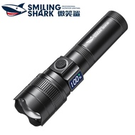 SmilingShark SD8111 LED Torch Light Super Bright M60 6000lm Flashlight 5modes Zoom Type-C Rechargeab