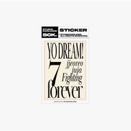 yo dream 7 premium matt sticker