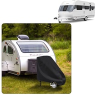 RV Trailer Hitch Cover, Universal Tow Ball Hitch Protector, Black Trailer Hitch Cover