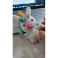 crochet Unicorn plushie🦄