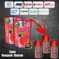 repack 10gr hikari blood red parrot | pakan pelet ikan channa louhan arwana pbass mono