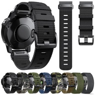 22mm 26mm Nylon Quick Release Watch Strap For Garmin Instinst 3 Fenix 8 AMOLED/SOLAR Braided Band fo