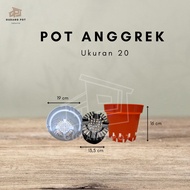 Pot Anggrek 20 / Pot Tanaman / Pot Bunga / pot Plastik