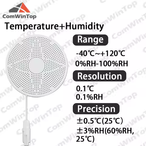 RS485 Modbus Temperature Humidity Pressure Light TVOC PM2.5 PM10 CO2 HCHO O3 O2 H2S CH4 CO NO2 NH3 S