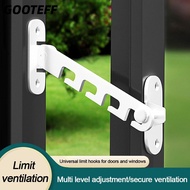 CARAMELOMA Window Blocking Lock, Metal Windproof Window Limiter Blocker, Security Protection Fixator