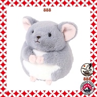 Bleu Bleuet Chinchilla Plush Toy (Gray) from Japan