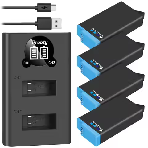 Original probty For gopro max battery Rechargeable Lithium Battery for gopro max 360 Action Camera B