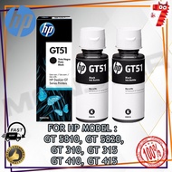 2x HP GT51XL GT 51 XL GT53XL 135ml Black Original Ink Bottle Bulk
