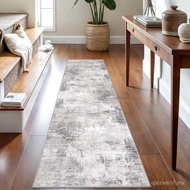 IOHOUZE Abstract Runner Rug 2x8 Ft Washable Runners for Hallways, Non Slip Kitchen Runner Printed Fa