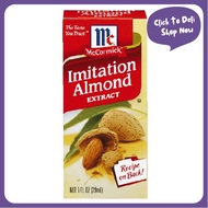 แม็คคอร์มิคอิมมิเทชั่นอัลมอนด์เอ็กซ์แทรค 29มล. - Mccormick Imitation Almond Extract 29ml.