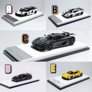 ScaleMini SM 1:64樹脂模型，共5款。
#LP700 #Koenigsegg One
#MC20
