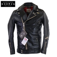 Lewis Leathers 441T CYCLONE 緊身款/牛皮 Cyclone 騎行夾克，34 碼 [二手]
