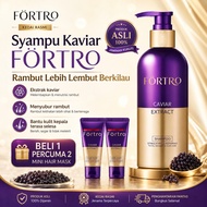 Fortro Shampoo 赋强鱼子酱洗发水 Fortro Caviar Dry Hair Shampoo 270ml Anti Frizz Repair for Permed Colored Ha
