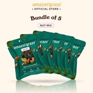 [Bundle of 5] Amazin Mini Miso Seaweed Nut Mix (5 x 30g)