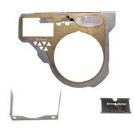 【ITSOK】2 in 1 PASSION Auto Meter COVER stand Casing Meter Titanium Volt Turbo 35 PSI Boost 60 PSI Bl